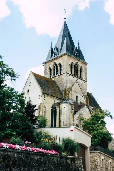 Villedommange Francia Luglio 2018 Veduta Della Chiesa Gotica Del Villaggio — Foto Stock