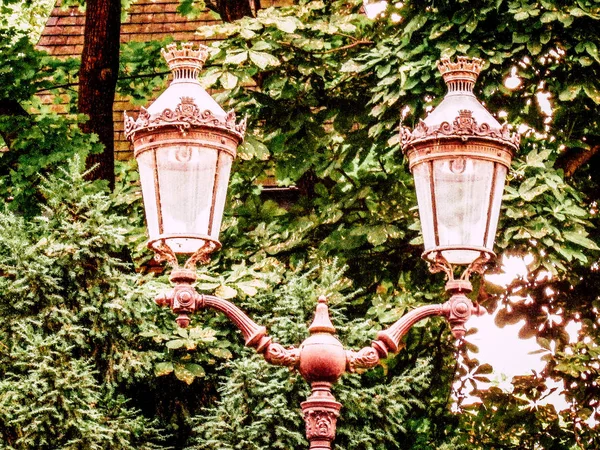 Paris França Junho 2016 Encerramento Iluminação Pública Nas Ruas Paris — Fotografia de Stock