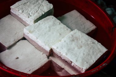 Katmandu Nepal 21 Ağustos 2018 çeşitli sebze Closeup sabah piyasada Katmandu Thamel sokakta satılan