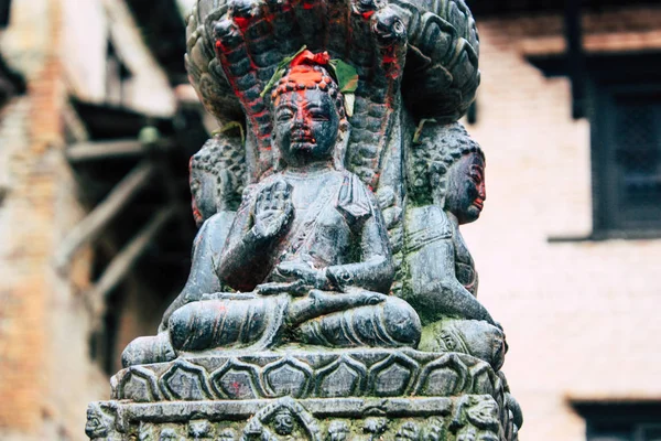 Katmandou Népal Août 2018 Vue Temple Shree Gha Stupa Situé — Photo