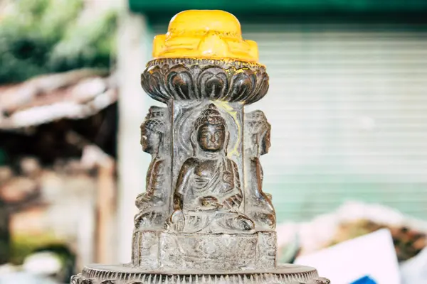 Kathmandu Nepal Augusti 2018 Visa Shree Gha Stupa Templet Ligger — Stockfoto