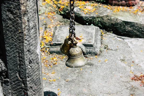 Kathmandu Nepal August 2018 Closeup Place Worship Pashupatinath Temple Morning — Stock Photo, Image