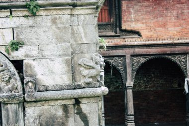  Katmandu Nepal 27 Ağustos 2018 görüş sabahleyin Pashupatinath Tapınağı