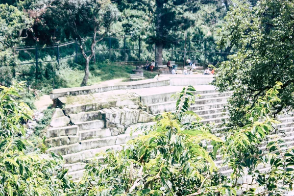 Kathmandu Nepal Agosto 2018 Vista Del Tempio Pashupatinath Mattino — Foto Stock