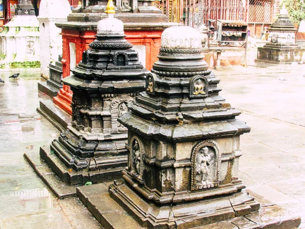 Kathmandu Nepal August 2018 Ansicht Des Shree Gha Stupa Tempels — Stockfoto