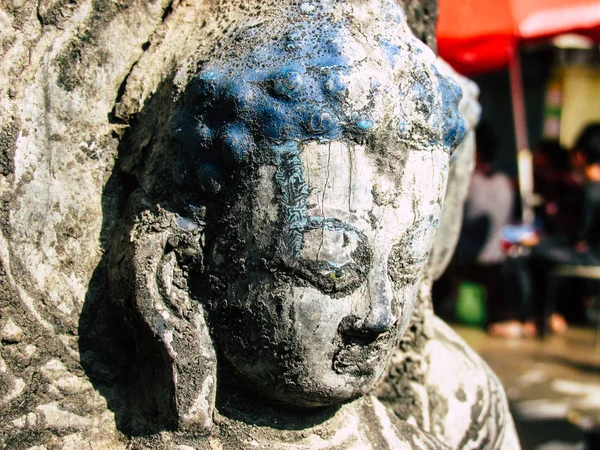 Katmandou Népal Août 2018 Vue Temple Shree Gha Stupa Situé — Photo