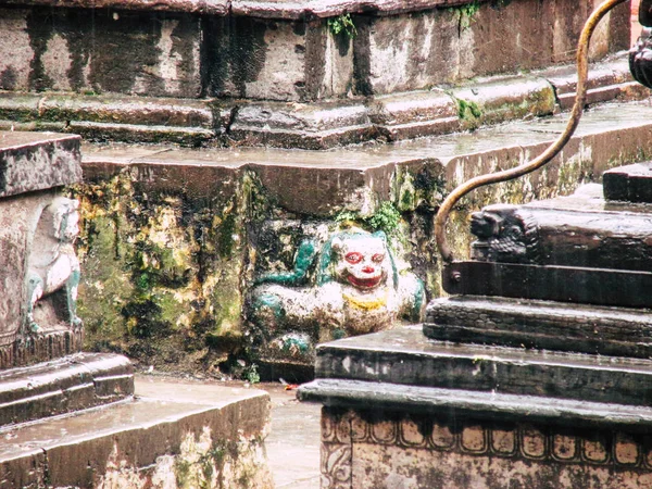 Kathmandu Nepal Augustus 2018 Weergave Van Shree Gha Stupa Tempel — Stockfoto