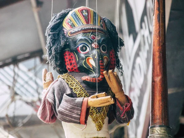 카트만두 2018 오후에 카트만두에서 지구에서 기념품이 게에서 개체의 — 스톡 사진