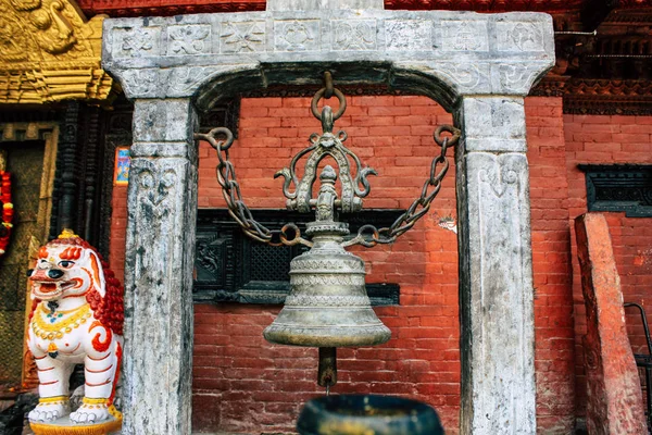 Катманду Непал Вересня 2018 Вигляд Храму Tanadevi Tarini Bhawanid Shree — стокове фото