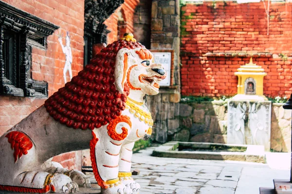 Katmandú Nepal Septiembre 2018 Vista Del Templo Tanadevi Tarini Bhawanid —  Fotos de Stock