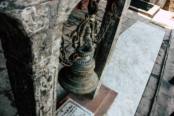 Kathmandu Nepal Setembro 2018 Vista Santuário Templo Tanadevi Tarini Bhawanid — Fotografia de Stock