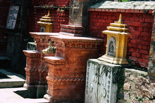 Katmandú Nepal Septiembre 2018 Vista Del Templo Tanadevi Tarini Bhawanid — Foto de Stock