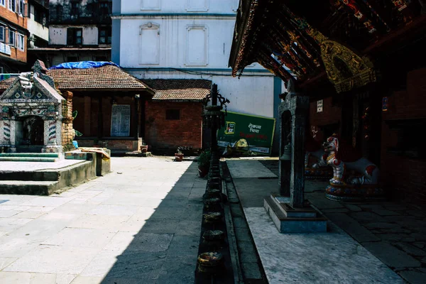 Katmandou Népal Septembre 2018 Vue Temple Tanadevi Tarini Bhawanid Situé — Photo