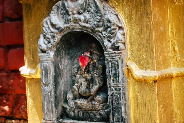 Kathmandu Nepal Setembro 2018 Vista Santuário Templo Tanadevi Tarini Bhawanid — Fotografia de Stock