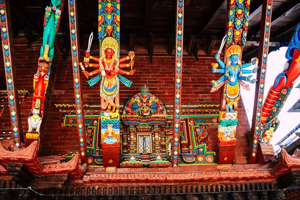 Katmandú Nepal Septiembre 2018 Vista Del Templo Tanadevi Tarini Bhawanid —  Fotos de Stock