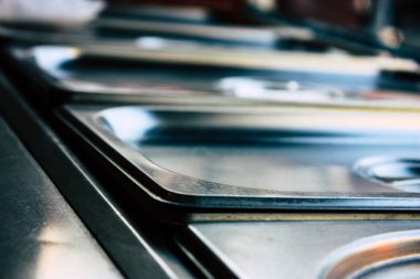 27 Eylül 2018 Pokhara Nepal Pokhara metal bir kutuda Closeup