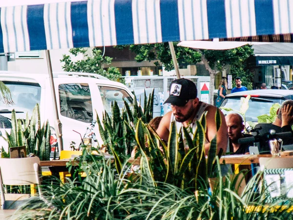 Tel Aviv Israël September 2018 Weergave Van Onbekende Israëlische Persoon — Stockfoto