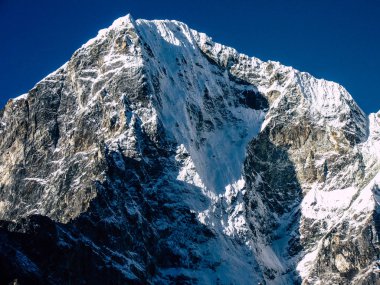 Everest Nepal 30 Eylül 2018 görünümü Nepal Everest Saha Kampı yolunu ve peyzaj