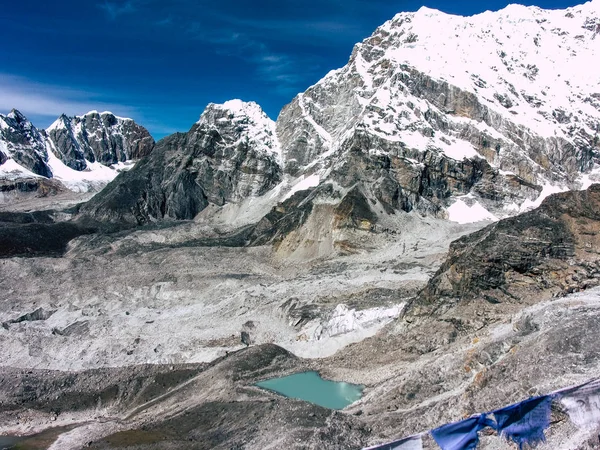 Everest Nepal Septiembre 2018 Vista Del Paisaje Camino Campamento Base — Foto de Stock