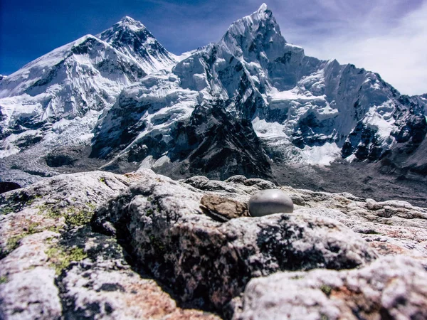 Everest Nepal September 2018 Uitzicht Het Landschap Het Pad Naar — Stockfoto