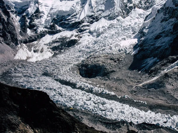 Everest Nepal Septiembre 2018 Vista Del Paisaje Camino Campamento Base — Foto de Stock