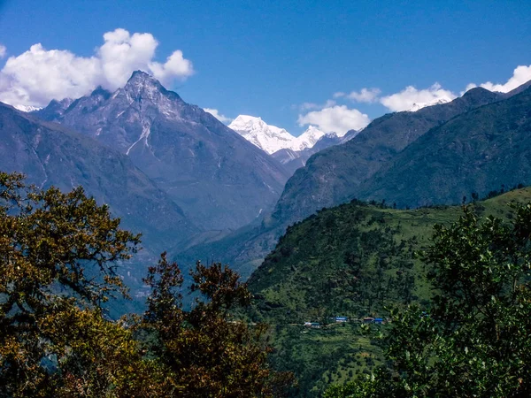 Everest Nepal September 2018 View Landscape Path Everest Base Camp — Stock Photo, Image