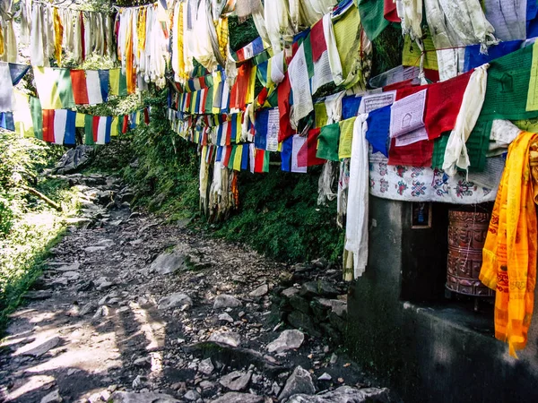 Everest Nepal Septembre 2018 Vue Paysage Chemin Vers Camp Base — Photo