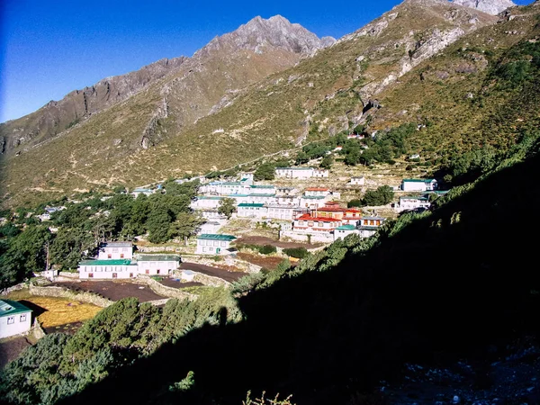 Everest Nepal September 2018 View Landscape Way Everest Base Camp — Stock Photo, Image