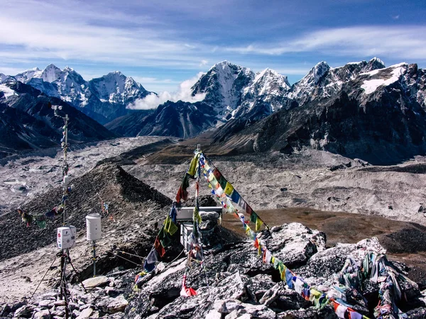 Everest Nepal Septiembre 2018 Vista Del Paisaje Camino Campamento Base — Foto de Stock