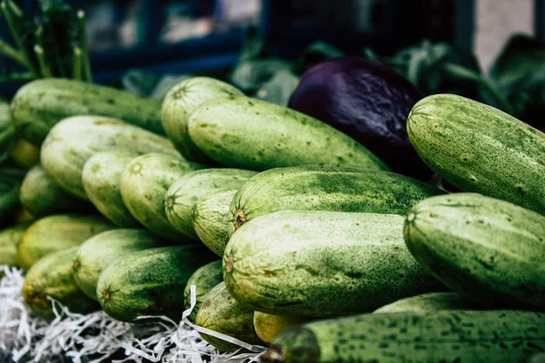 카트만두 2018 오후에 카트만두의 시장에서 채소의 — 스톡 사진