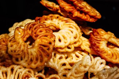 Katmandu Nepal 27 Ekim 2018 Nepal sokak portre gıda satılan Katmandu Thamel İlçesi'nde sabah