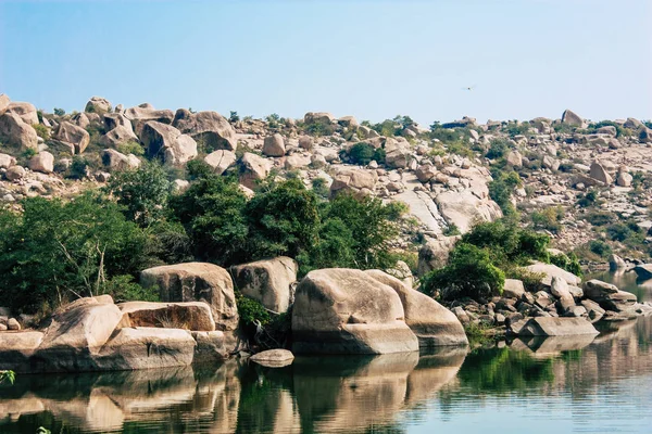 Paisaje Naturaleza Alrededor Hampi Karnataka Sur India — Foto de Stock