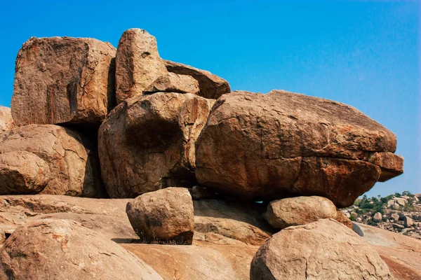 Paisaje Naturaleza Alrededor Hampi Karnataka Sur India — Foto de Stock