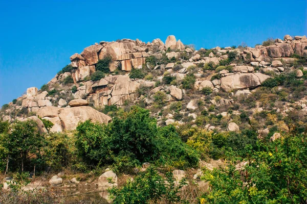 Paisaje Naturaleza Alrededor Hampi Karnataka Sur India — Foto de Stock