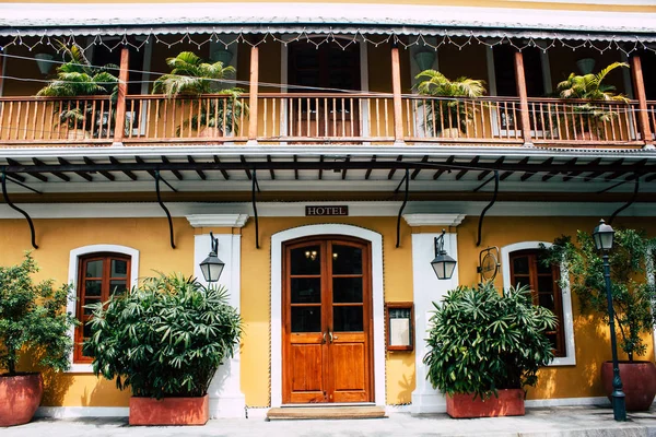 Pondicherry Tamil Nadu India January 2019 View Architecture Streets White — Stock Photo, Image