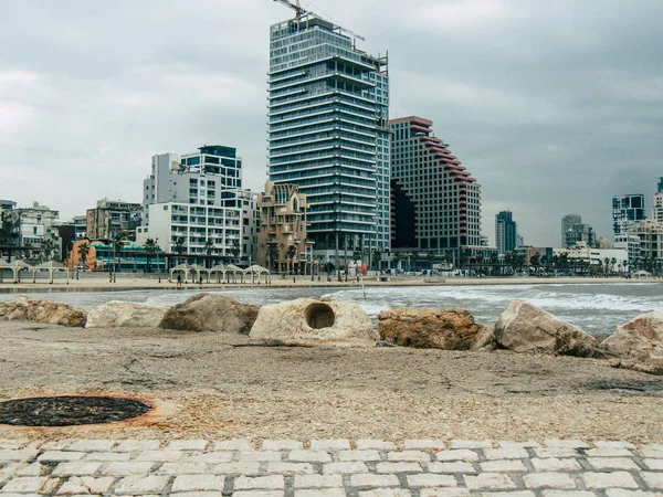 Tel Aviv Israel December 2018 View Buildings Streets Tel Aviv — Stock Photo, Image