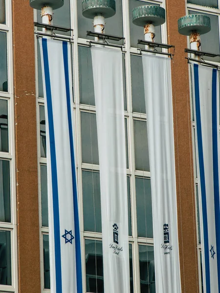 Tel Aviv Izrael Grudnia 2018 Widoku Budynków Ulicach Miasta Tel — Zdjęcie stockowe