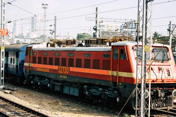 Gokarna Karnataka Indien Januari 2019 Syn Southen Indiska Konkan Järnvägen — Stockfoto