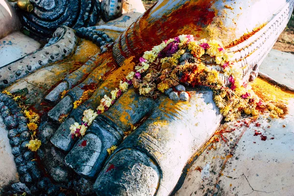 Auroville Tamil Nadu Ocak 2019 Öğleden Sonra Güney Hindistan Shiva — Stok fotoğraf