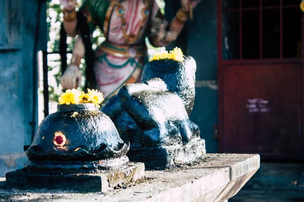 Auroville Tamil Nadu Gennaio 2019 Veduta Tempio Shiva Khali Nel — Foto Stock