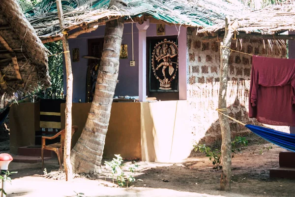 Beach Gokarna Karnataka Indien Januar 2019 Blick Auf Das Dschungel — Stockfoto