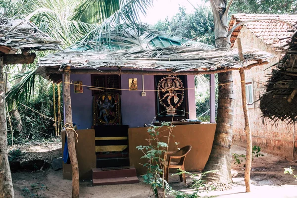 Beach Gokarna Karnataka Indien Januar 2019 Blick Auf Das Dschungel — Stockfoto