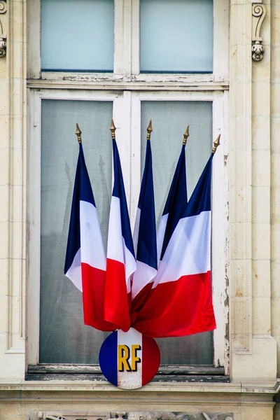 Kleuren van Frankrijk — Stockfoto