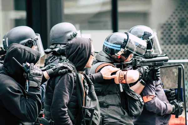フランスでの暴動 — ストック写真