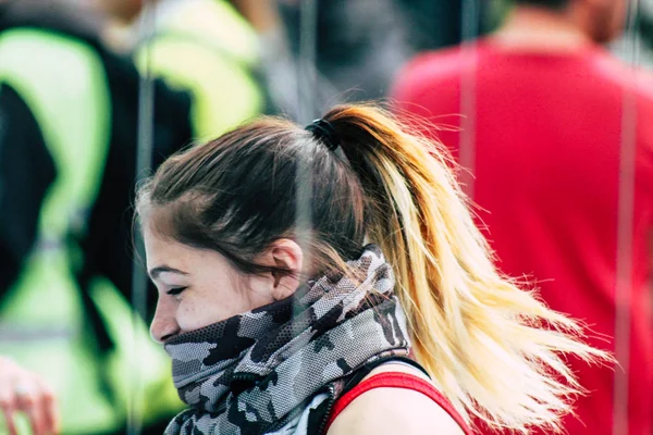 Riot in France — Stock Photo, Image