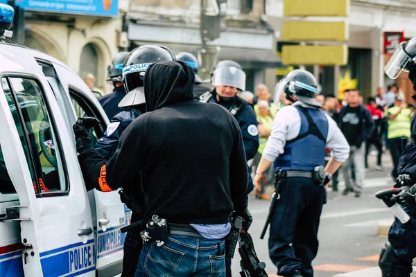 프랑스의 폭동 — 스톡 사진