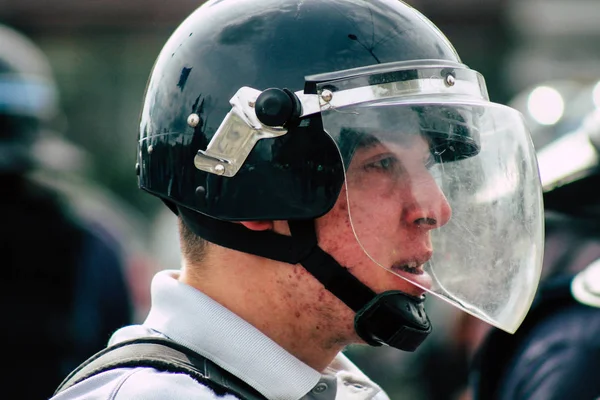 Riot in France — Stock Photo, Image