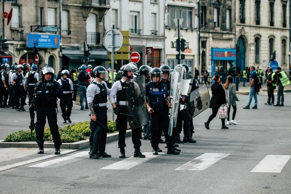 Ausschreitungen in Frankreich — Stockfoto