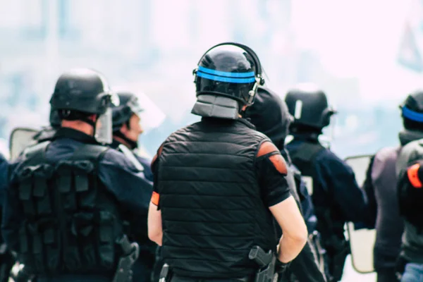 Riot in France — Stock Photo, Image