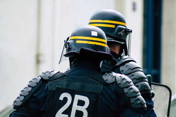 Ausschreitungen in Frankreich — Stockfoto